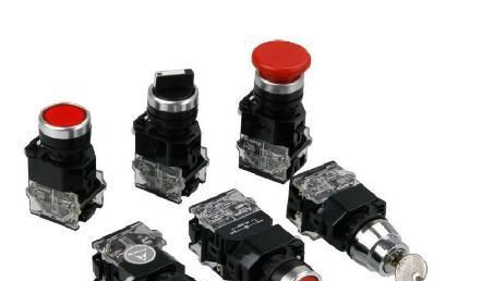 供应 爱克斯蘑菇头按钮开关 AS2203-11M  绿色 直径22MM 高位