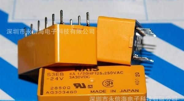 全新原装NAIS松下继电器S3EB-24V 24VDC 三开三闭4A/250VAC