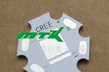 供应配CREE-XRE/XPE/XML/MX-6/MC-E LED铝基板
