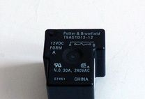 TE继电器OEG继电器T9AS1D12-12，大功率继电器