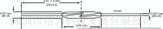 供应美国COTO 7mm常开微型干簧管（磁簧开关）RI-70