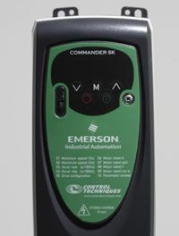 艾默生高性能超小型变频器CommanderSK小体积变频器无锡科创