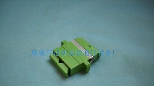 SC光纤适配器/法兰盘/SC单工适配器/耦合器/SC/PC光纤适配器