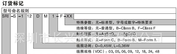 SRI家电、汽车、UPS继电器
