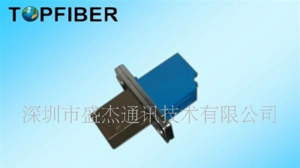 深圳厂家供优质LC/MU光纤转接器（法兰、耦合器）