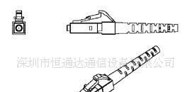 供应高品质LC/PC型单工光纤活动连接器散件（图）