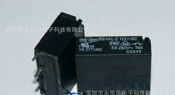 全新原装SONG SHUAN松川继电器202-1AC-C 12VDC高质量