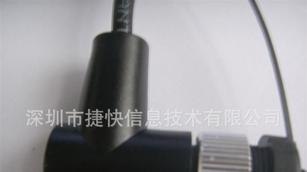 供应 M12 3芯 弯头 防水连接器