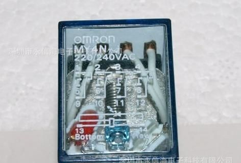 全新原装OMRON欧姆龙继电器MY4N-J-220VAC MY4NJ-220VAC