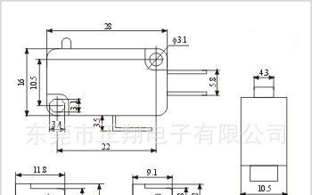 供应ZW8微动开关 耐高温电器开关 新品玩具开关
