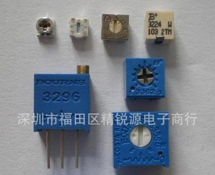 供应精密微调电位器 3296W可调调电位器 3362P精密微调电位器