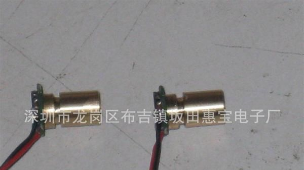 供应 红光激光模组 红光激光头 专用于车缝、轮胎定位，点状定位