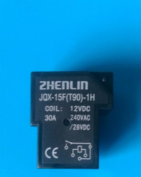 供应电磁继电器JQX-15F(T90)-1H-12V  4脚位继电器