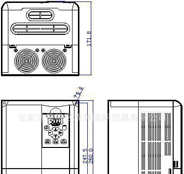 张家港信捷电子总代理 VB5-4011 三相变频器