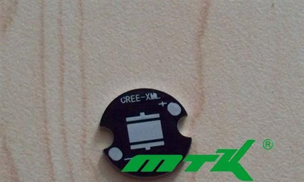 供应大功率CREE-XML-14mm铝基板/T6 LED电路板