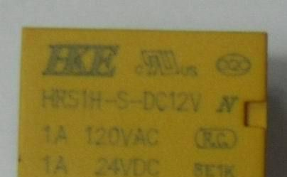 HKE 汇港继电器 HRS1H-S-DC12V 现货原装 薄利多销