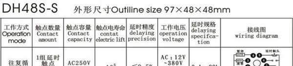 供应预置式双循环数显时间继电器DH48S-S