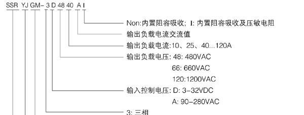 三相交流固态继电器
