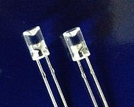 ￠4内凹无边白发琥珀色LED 4mm 琥珀色 白发琥珀色