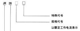 供应JR28系列热过载继电器