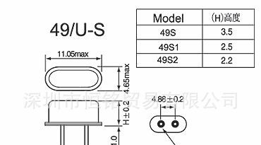 HC-49/US 4.000M 编带石英晶体