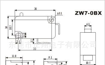 供应电器微动开关环保微动开关