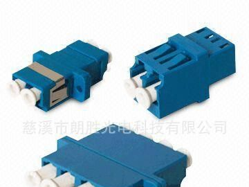 【优质供应】电信级LC四联光纤适配器 光纤连接器