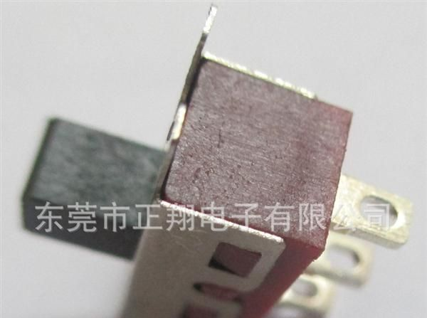 东莞供应双卡位美发小电器用两档拨动开关SS-12E08