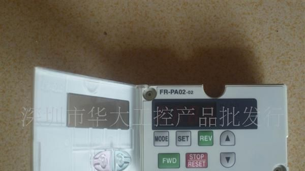 供水应三菱E500系列变频器操作面板FR-PA02-02