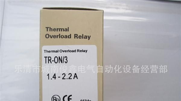 原装日本富士 FUJI 热过载继电器 TR-ON/3 1.4-2.2A