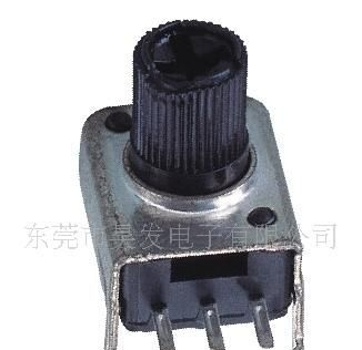 厂家供应高品质09系列半轴电位器，立式可调电位器，卧式可调电阻
