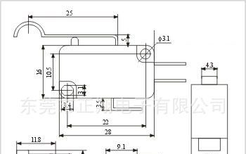 供应ZW8-5微动开关 轻触电器开关 耐高温开关
