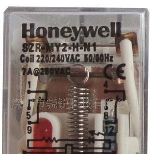 供应霍尼韦尔继电器SZR-MY2-H-N1-AC220