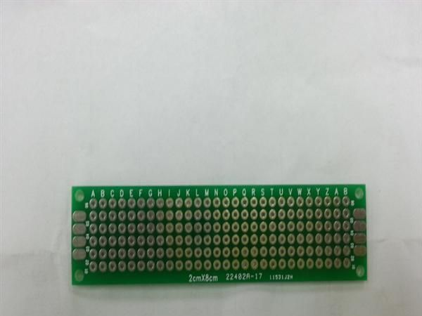 厂家批发 PCB洞洞板 多孔板 板 2CMX8CM FR4 优质PCB 纸板