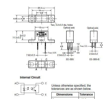 EE-SB5 红外线光电开关 传感器