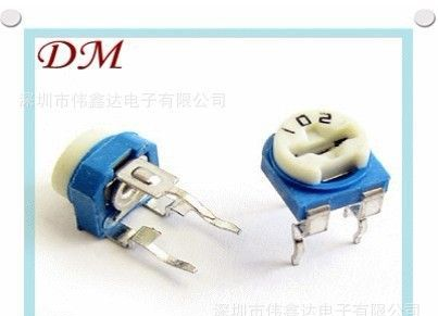 代理销售国产碳膜可调电阻6MM：WH065系列（卧式）系列