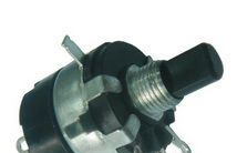 20MM塑料轴 带开关电位器WH137-2BK-2