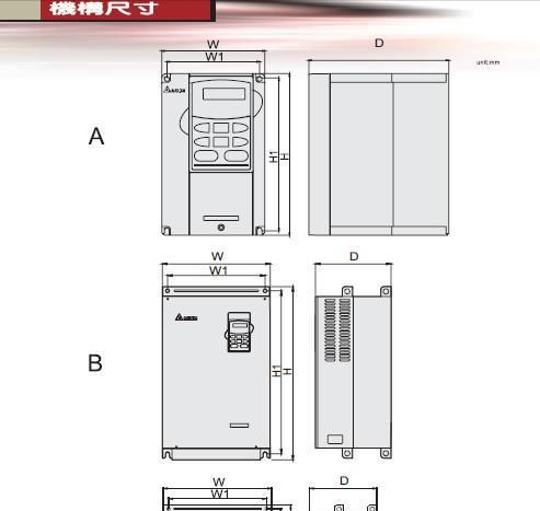 供应台达变频器 VFD055B43A台达变频器 特价台达变频器
