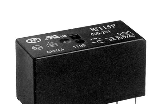 宏发小型大功率直流继电器 HF115F/012-2ZS4