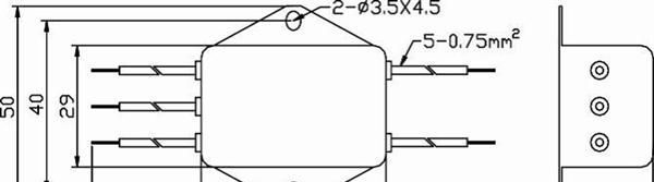 HT121-6-W5-D3电源滤波器