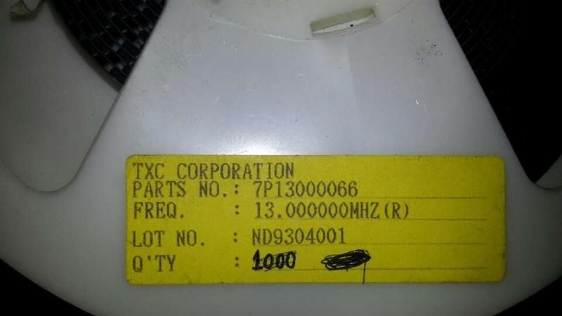 供应温补晶振TCXO全系列：13.000mhz 13mhz 5032/5*3.2
