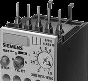 西门子电子式热继电器3RB系列