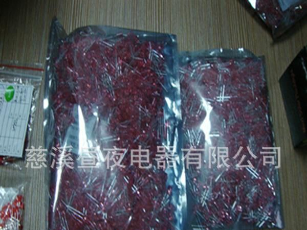 发光二极管 直径3MM 红泡发红光LED  厂家直销批发