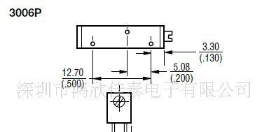 BOURNS 3006系列电位器/可调电阻【原装电位器】