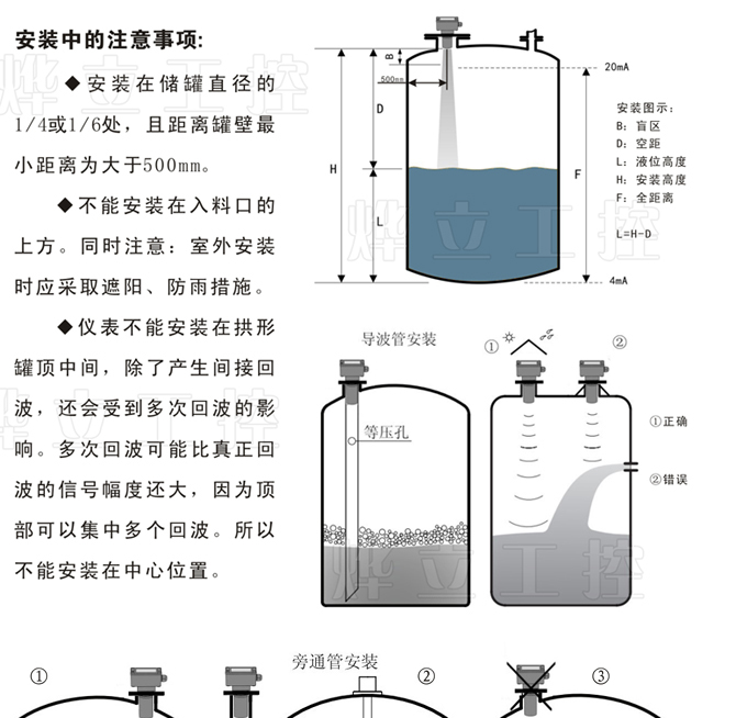全功能型超声波液位计YEH-X