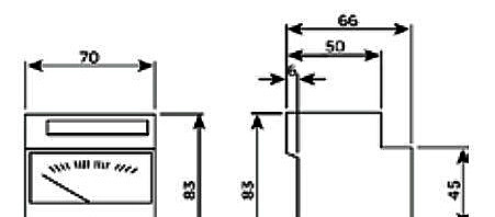 供应施耐德　VLT 模拟电压表(16060)　机械交流电压表