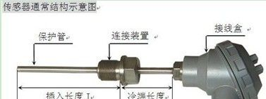 pt100热电阻与显示仪表之间怎么接线？pt100热电阻,pt100温度传感器