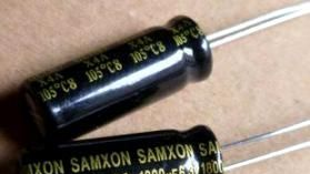 原装进口黑金刚铝电解电容 6.3v1800uf