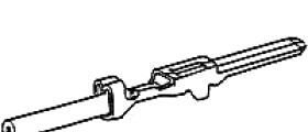 Tyco / AMP 原装汽车连接器 173645-1 - 连接器触针 AWG16-20