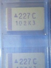 供应贴片220uf16V E型AVX 钽电容